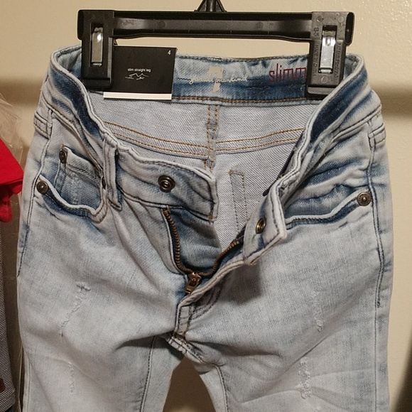 🎈Hot Item 7 For All Mankind Slimmy Jeans,  Sz 4 - Picture 8 of 8